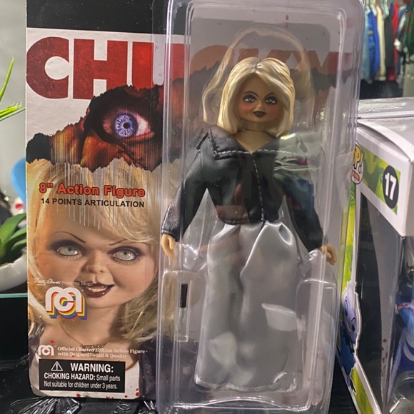 Bride of Chucky Tiffany 8” Action Figure - Picture 2 of 2
